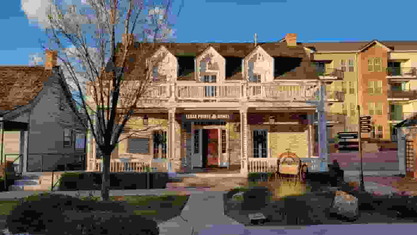Front view of The Green Gate Village in St George Utah